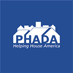 PHADA logo with the text, Helping House America.  