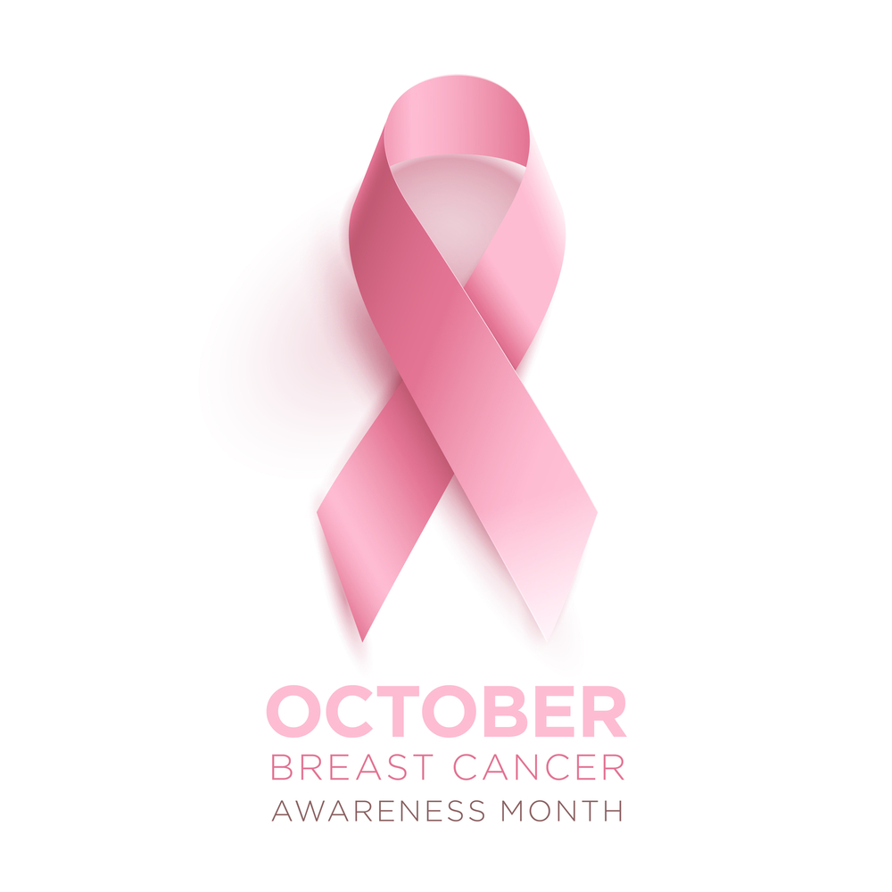 Breast Cancer Awareness ribbon.