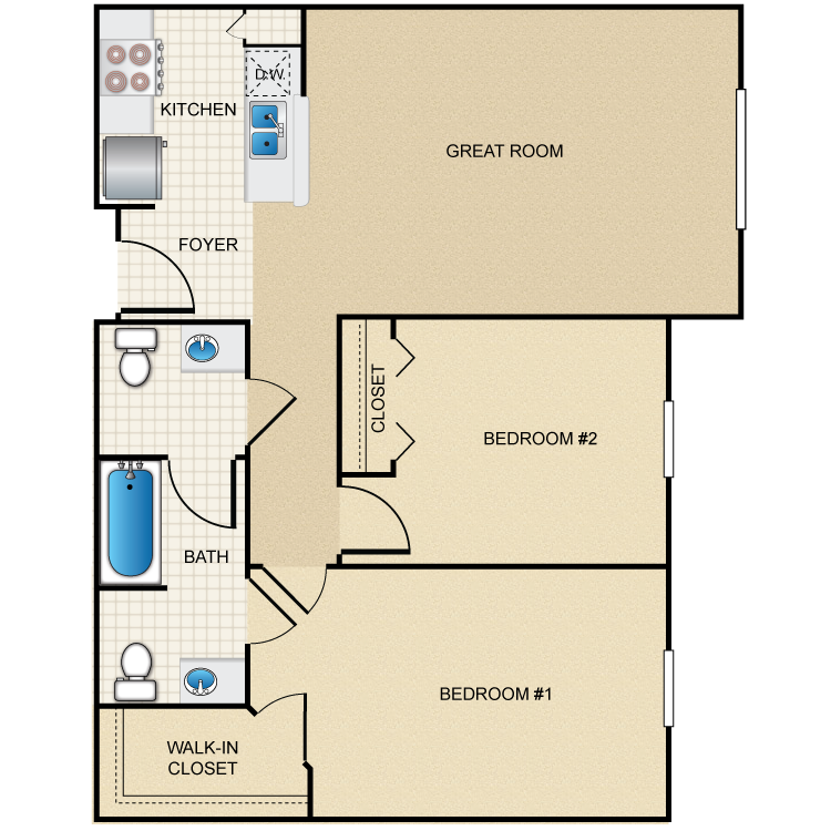 Rental - Lakeside Terrace Apartments